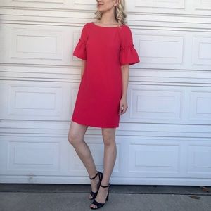 Banana republic ruffle sleeve dress